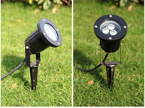 3W LED landscape light,underground light,led flooding light,White 75*H1100mm 5