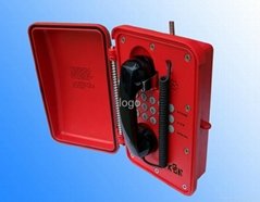 waterproof telephone(KNSP-01-RED)