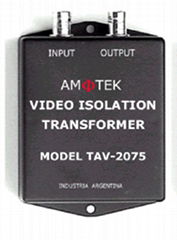 Video isolation transformer,  Video humbucker