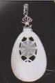 White Jade pendant 1