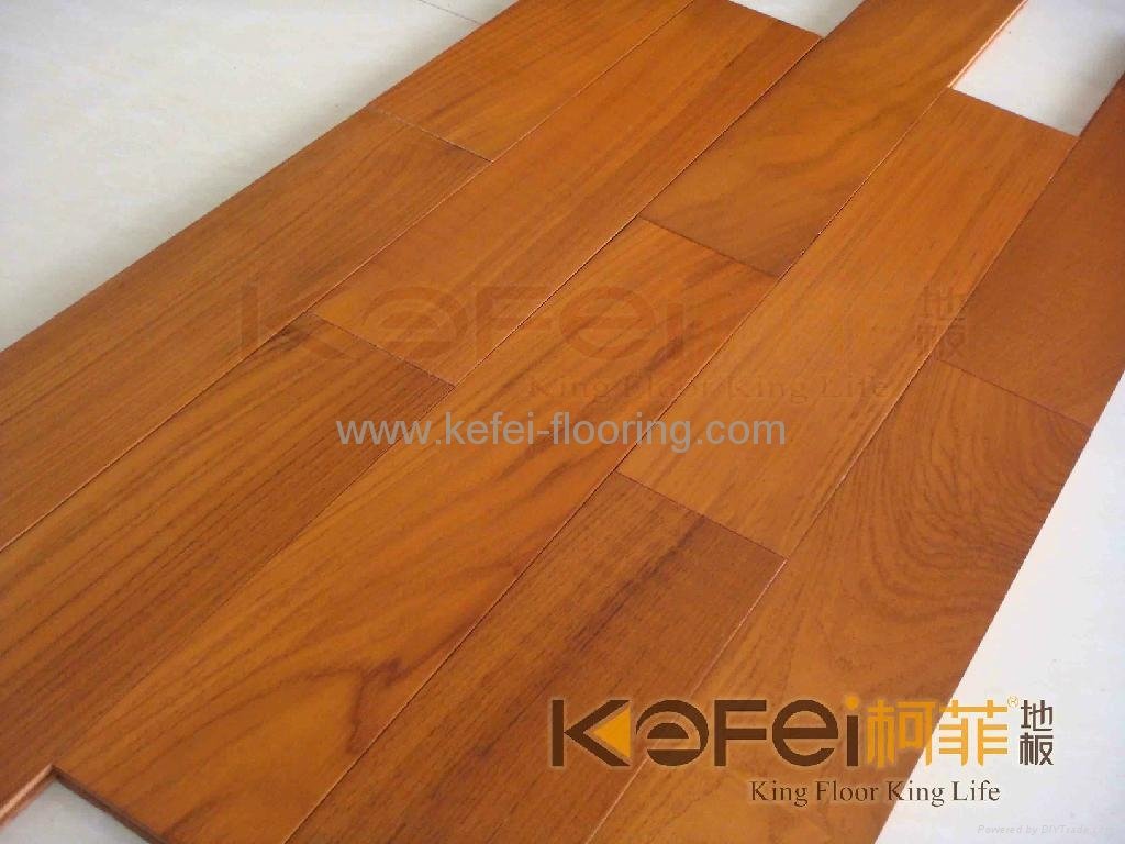 Teak solid wood flooring