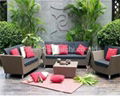 Pe rattan outdoor sofa set TZY-SF-08