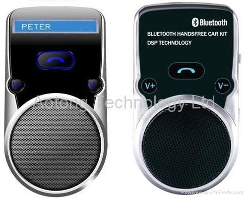 Solar Bluetooth Hand-Free MP3 car player 2