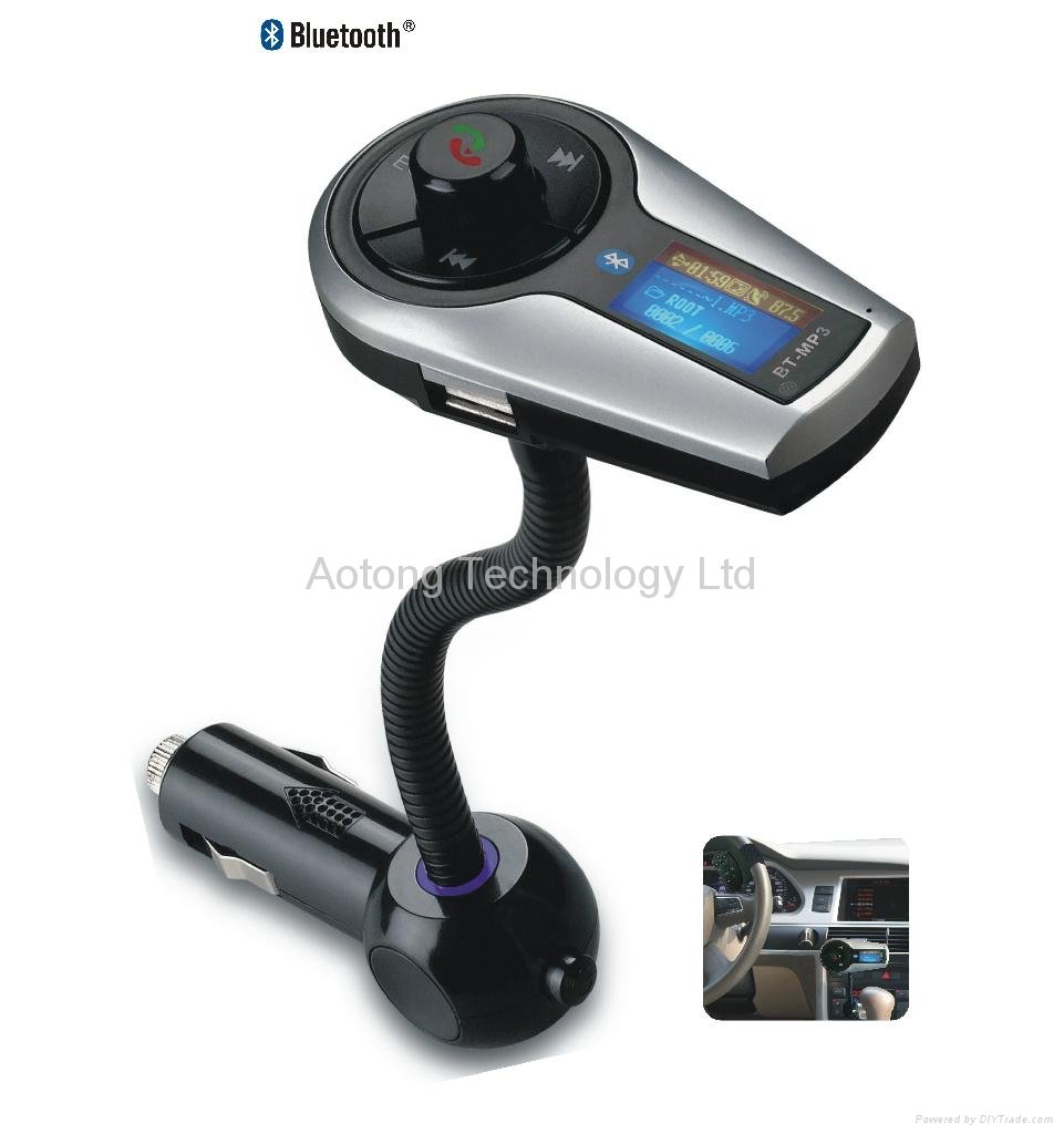 Bluetooth HF /Support TF and USB flash for GL car mp3 player with fm transmitter