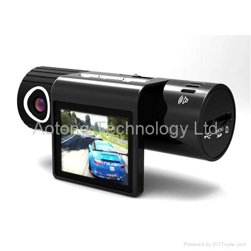 Q7 HD Car DVR with 720P 5MP CMOS Sensor + 140 Degree Lens + 2.0 inch Screen