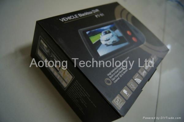 widescreen touch screen GPS G-sensor Car blackbox 5