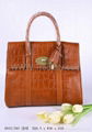 Mulberry Leather Bayswater Tote Bag Handbag 6833 in Croco veins