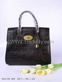 Mulberry Leather Bayswater Tote Bag Handbag 6833 in Croco veins 2