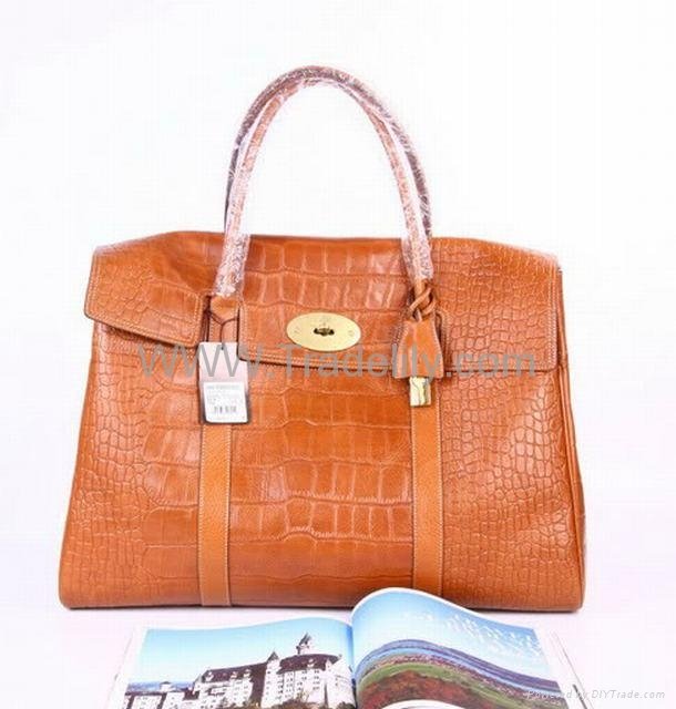 Mulberry Leather Bayswater Tote Bag Handbag 5988 in Real Leather 4