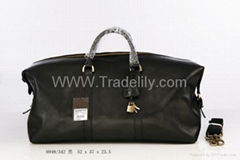 Mulberry Large Clipper Travel bag 6949 in Brown Natural Leather