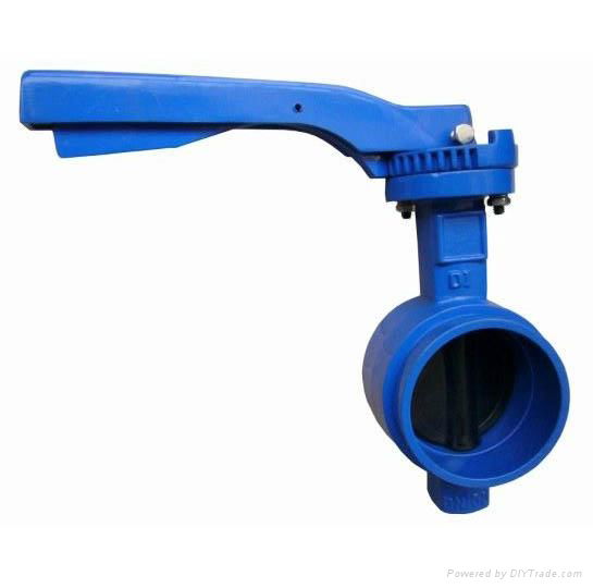 grooved end butterfly valve 3