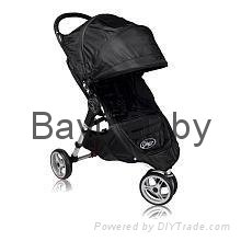 Baby Jogger 2011 City Mini Single Stroller - Black/Black
