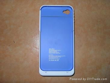 iphone4 背夹电源1900mah 2