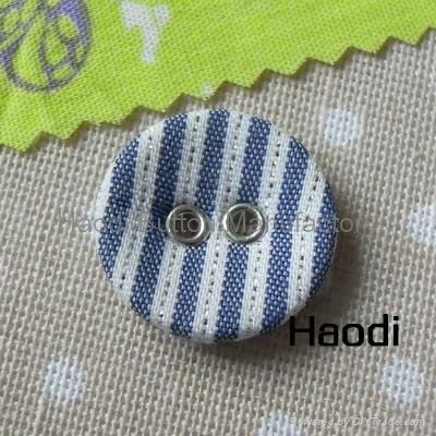 2hole Fabric Covered Button 5