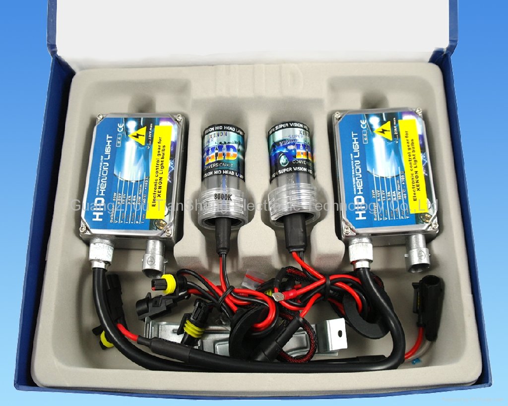 HID conversion Ballast kit with xenon bulbs