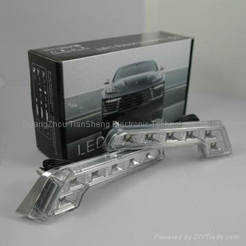 Water-resistant Auto LED DRL Daytime Running Light with High Power Long Lifespan 2