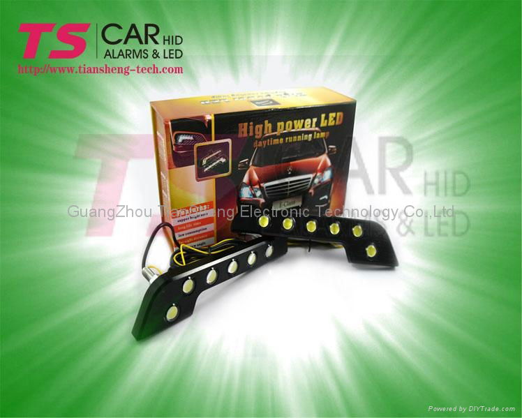 Water-resistant Auto LED DRL Daytime Running Light with High Power Long Lifespan 5