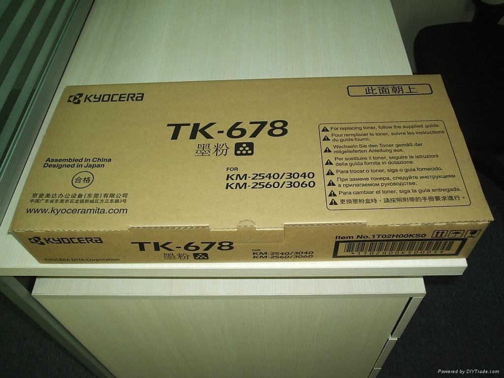 京瓷TK-678全新原裝粉盒
