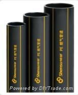 Buried polyethylene (PE) piping for the