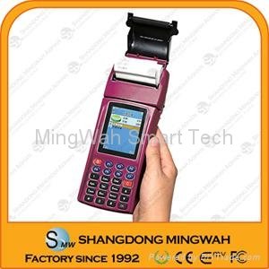 2011 China Wireless Handheld POS Terminal with integrated thermal printer