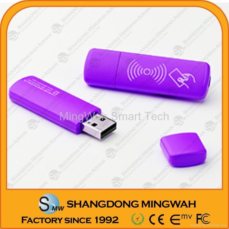 Mini card reader for mifare cards USB interface 2