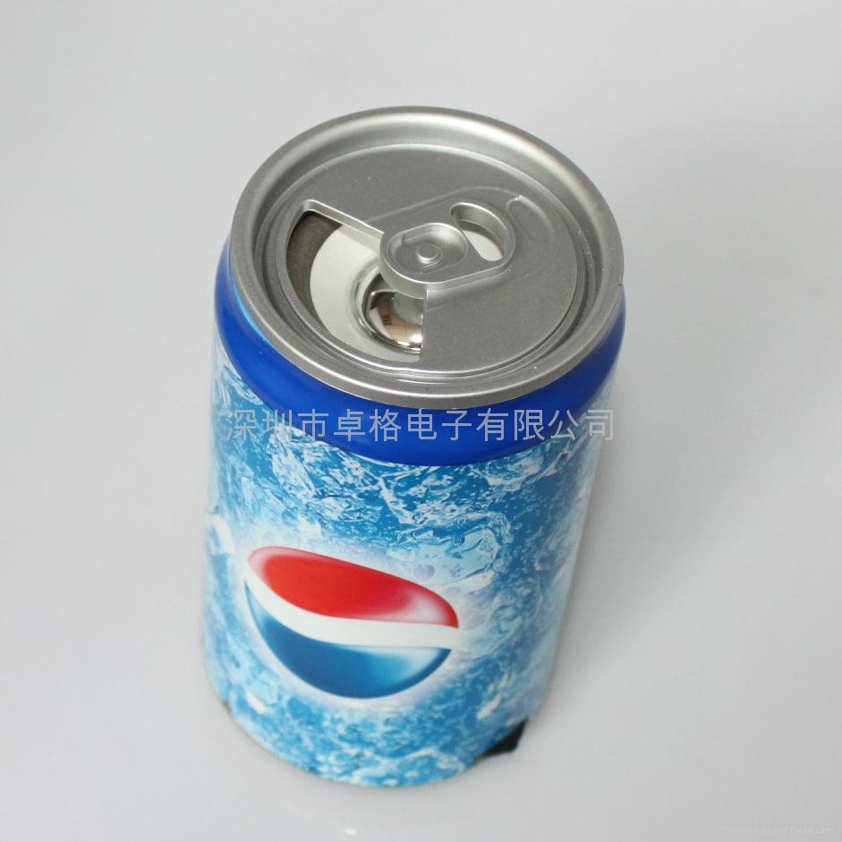 Cola can stereo speaker 2
