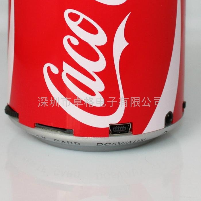 Cola can stereo speaker 4