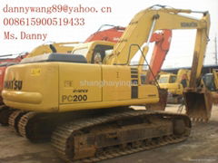 used komatsu pc200-6 excavator