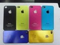 Colour Back Cover melal Assembly for iPhone 4G