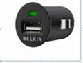 belkin car charger for iphone 4g 3gs 3g  1