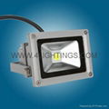 12v dc Solar power 10w led flood light outdoor 1