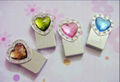 Crystal USB drive 1GB-32GB 3