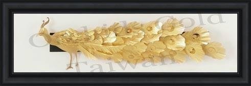 24K Gold Foil 3D Floral Pattern Series 3