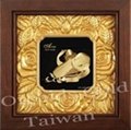 24K Gold Foil 3D Constellation Series with Enchased Frame 1
