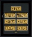 24K Gold Foil Banknote Series 3in1 & Complete Set 4