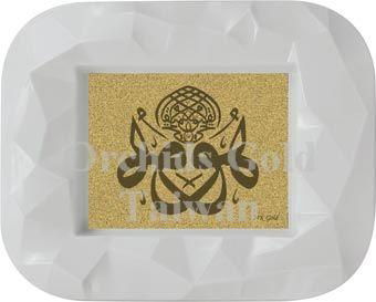 24K Gold Foil Arabic Series 2