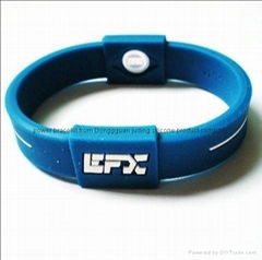 silicone power bracelet