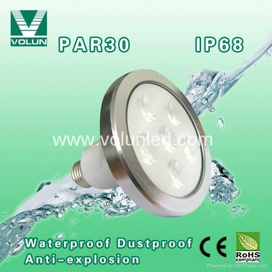 Waterproof LED Par30 Par38 lamp 