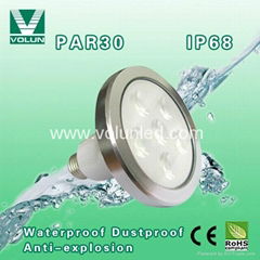 Waterproof LED Par30 Par38 lamp 