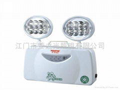 Double heads 16 led high-brightness emergency light