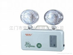 Double heads 8 led high-brightness emergency light