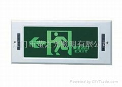 Led Green Battery Exit Light 