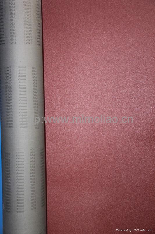 Aluminium oxide sandpaper