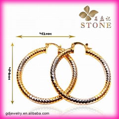 Wholesale gold hoop earrings