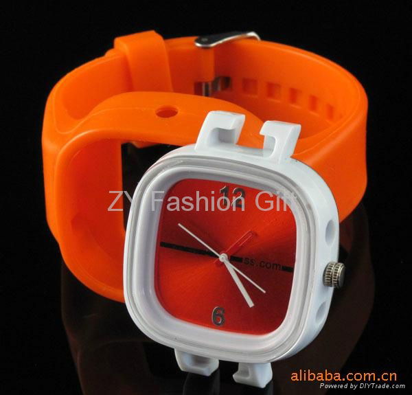 Hot fashion Jelly watches men  2