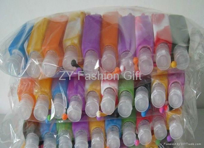 Promotional 30ML hand sanitizer gel silicon bottle holder  4