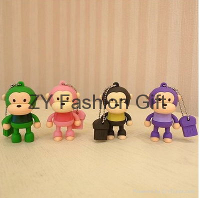 Hot selling monkey USB flash drive (8G) 4