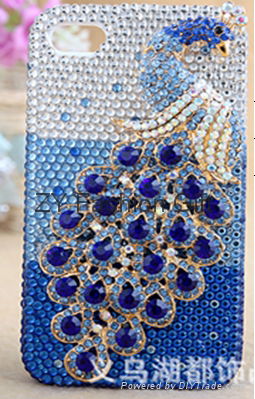 2012 Fashion Phone case with diamond 4