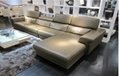Imported Italian leather sofa