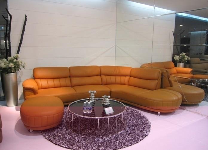 cimported cattle leather sofa 4